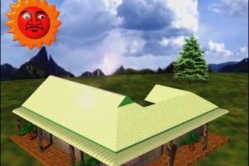 Sun on Roof Animation