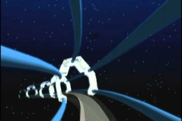 Space Train Animation